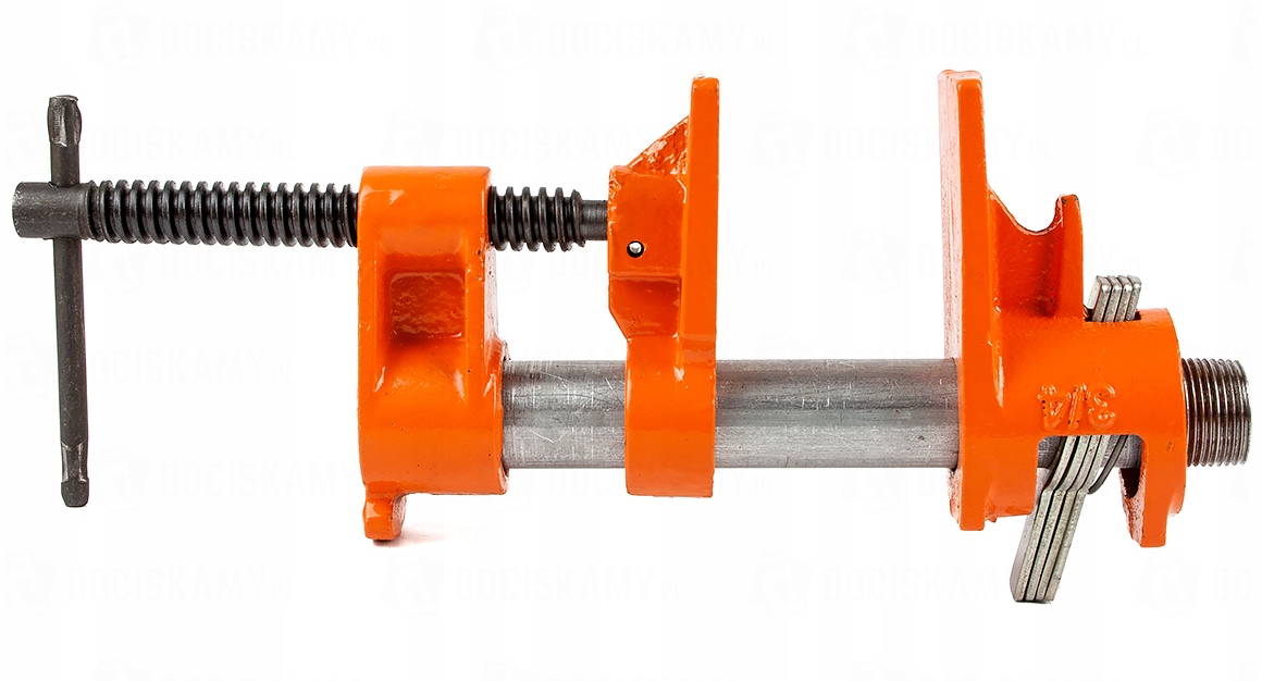 WYSOKI MASYWNY Ścisk rurowy 3/4 Stolarski na rurę Kod producenta Ścisk rurowy 3/4'' – WX-0011-JL