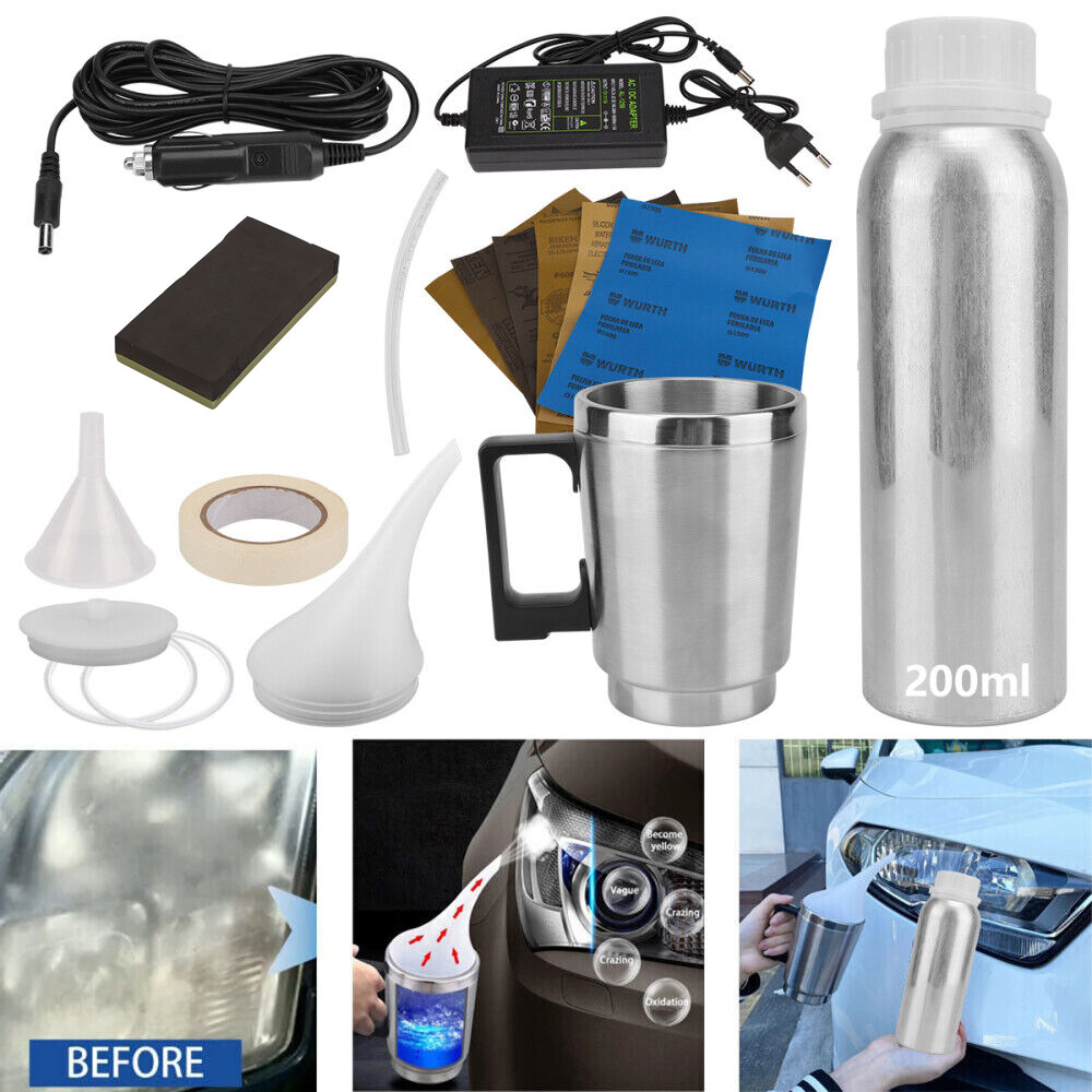 Sada Pro Regeneraci Renovace Světlometů Konvicový Hrnek