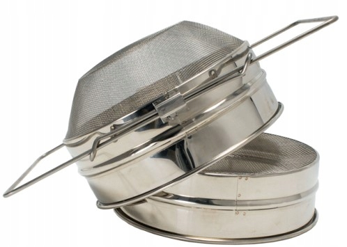 

Sito podwójne metalowe Nierdzewne Ø205mm wypukłe