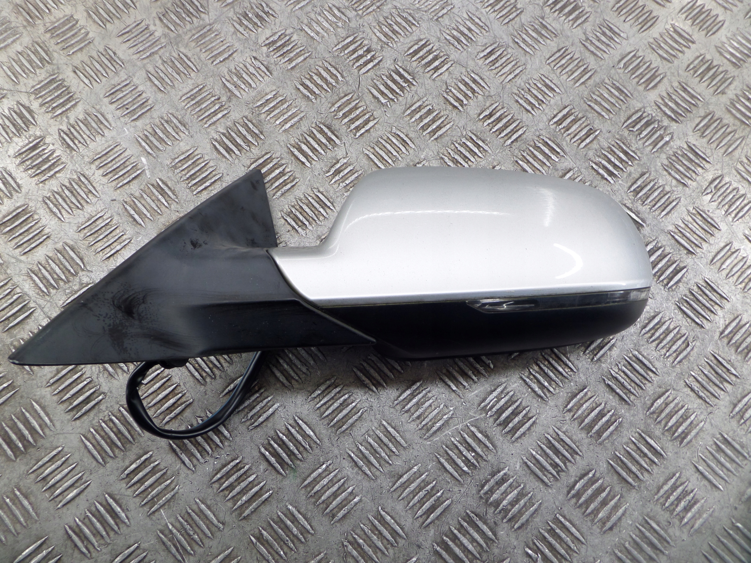 mirror exterior door left AUDI A5 8T 3D LX7W 6 PIN