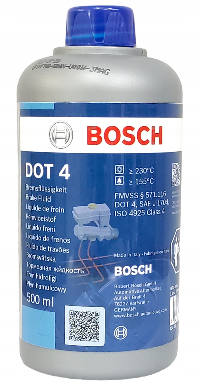 

Płyn hamulcowy Bosch DOT-4 0,5L 1987479106