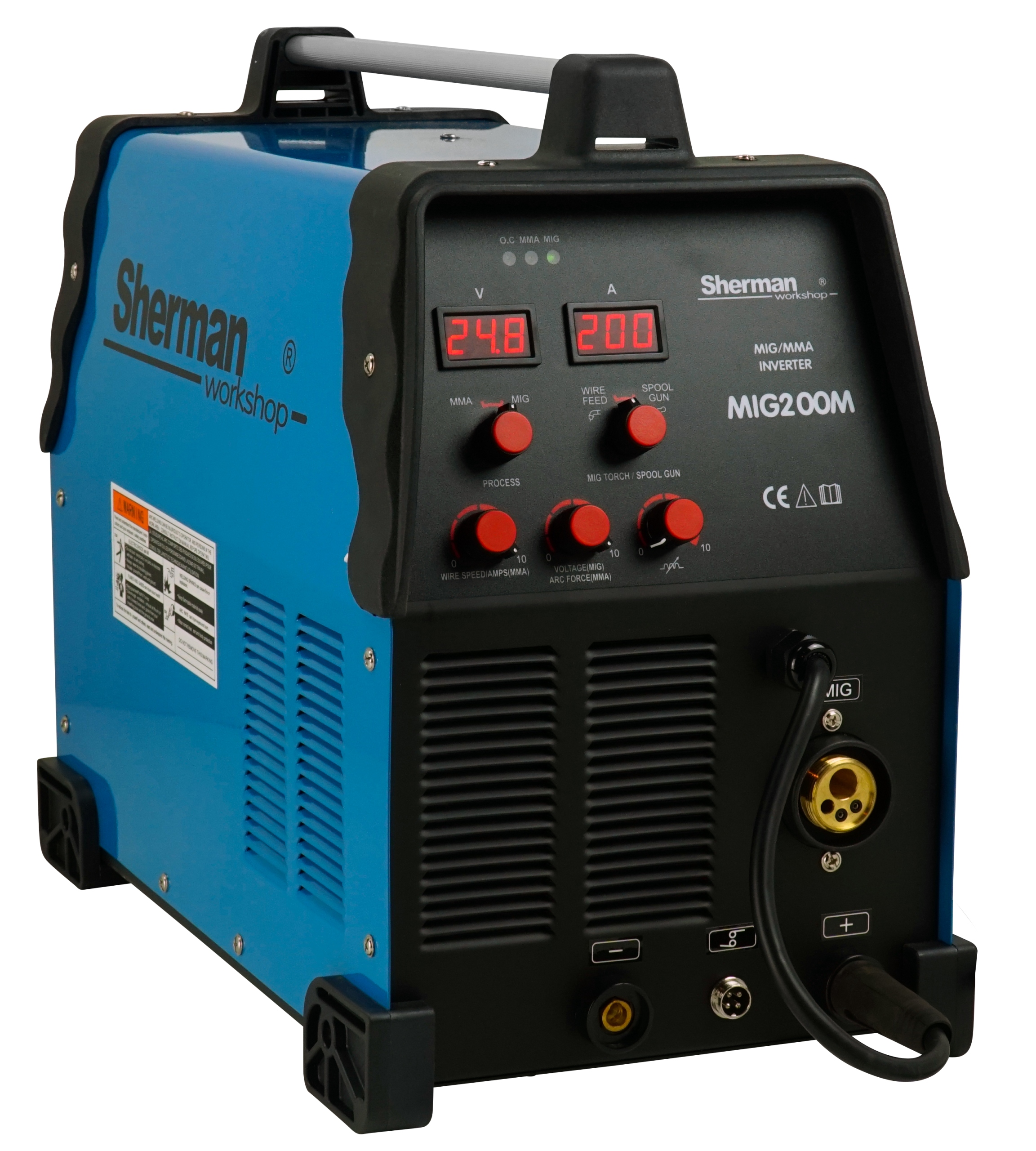 Spawarka Sherman MIG 200M MIGOMAT MMA MAG ZESTAW Marka Sherman