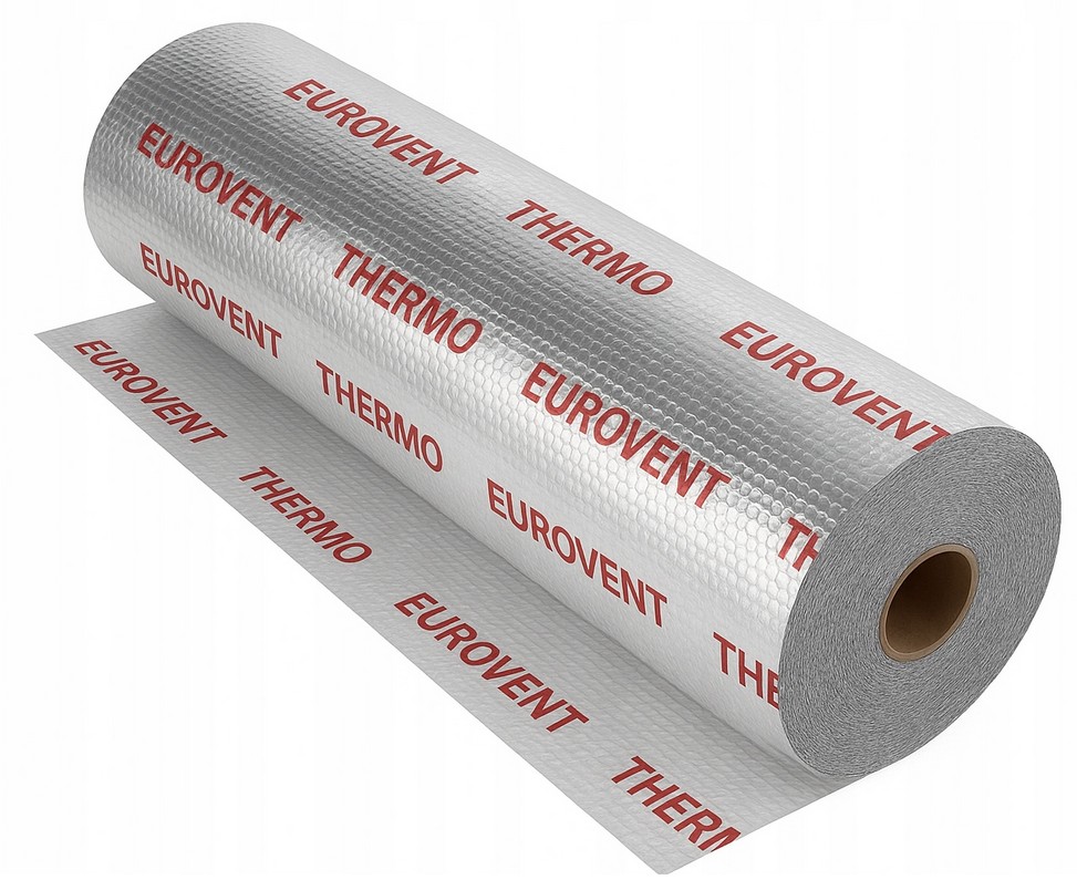 Termoizolační Podložka Alu Paroizolace Podkroví Eurovent 120 g 18 m²