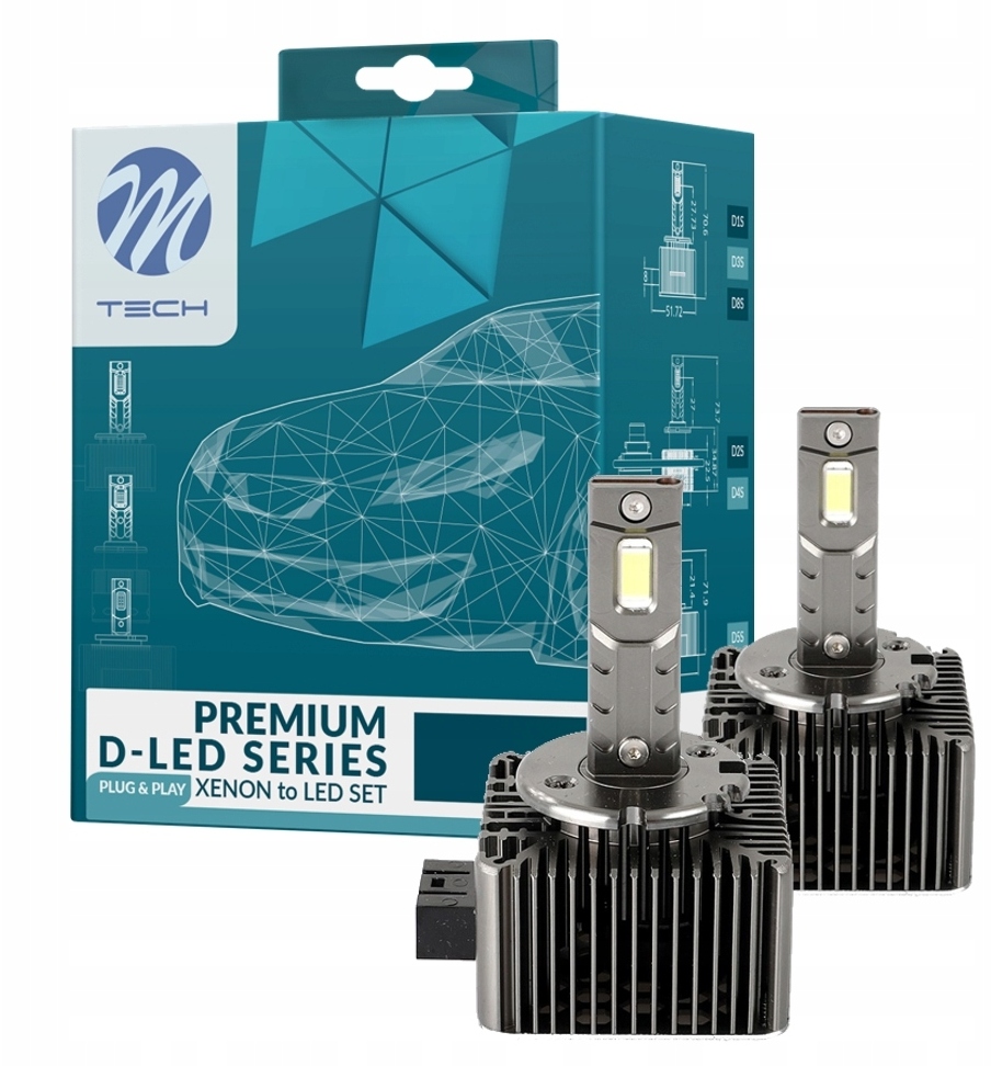 

Żarniki Xenon D1S Led 6000K 35W Canbus P&p