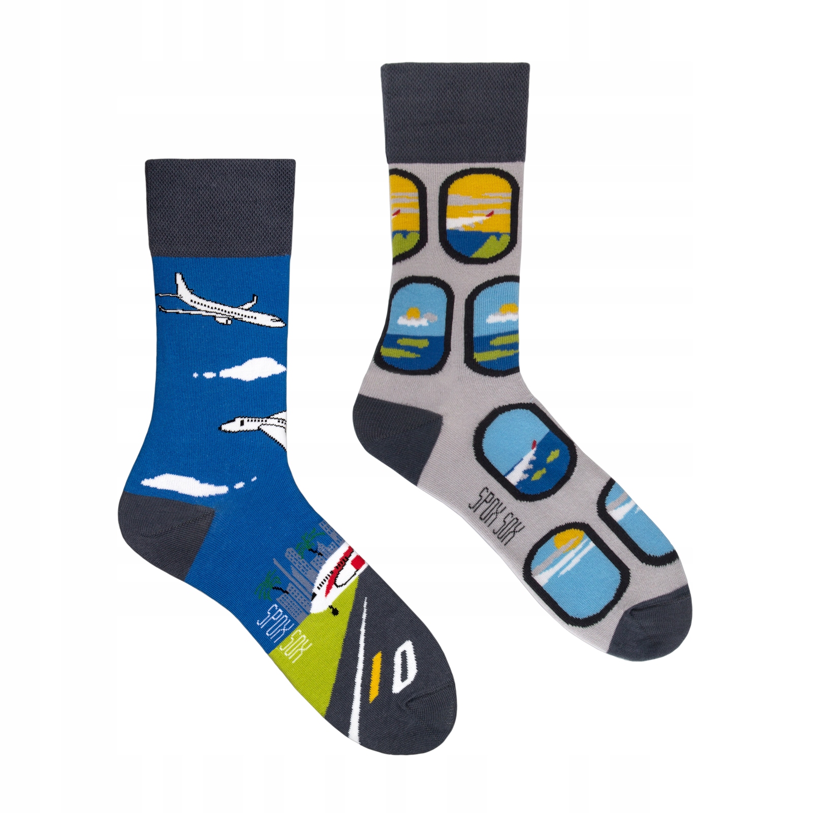 

Skarpetki w samoloty- Spox Sox- r. 40-43