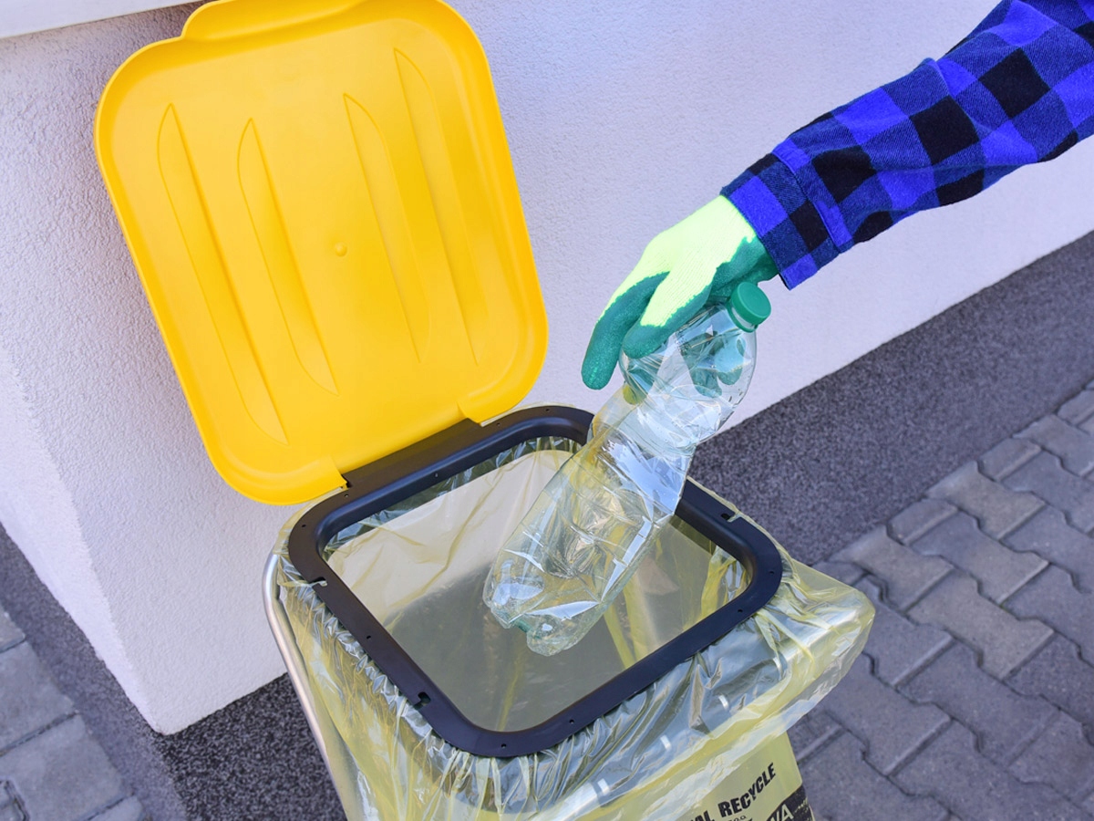 Stojak stelaż na worki śmieci odpady do segregacji Liczba stanowisk 1