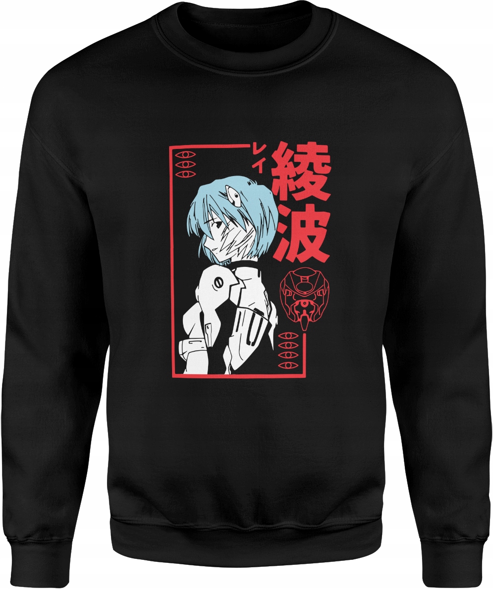 

Neon Genesis Evangelion Rei Ayanami Bluza Męska L