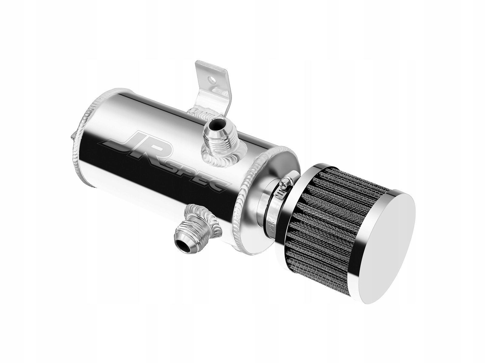 JRSPEC-TANK-004 - Oil catch tank JRspec 0.75 L с 3 патрубками AN10 на B