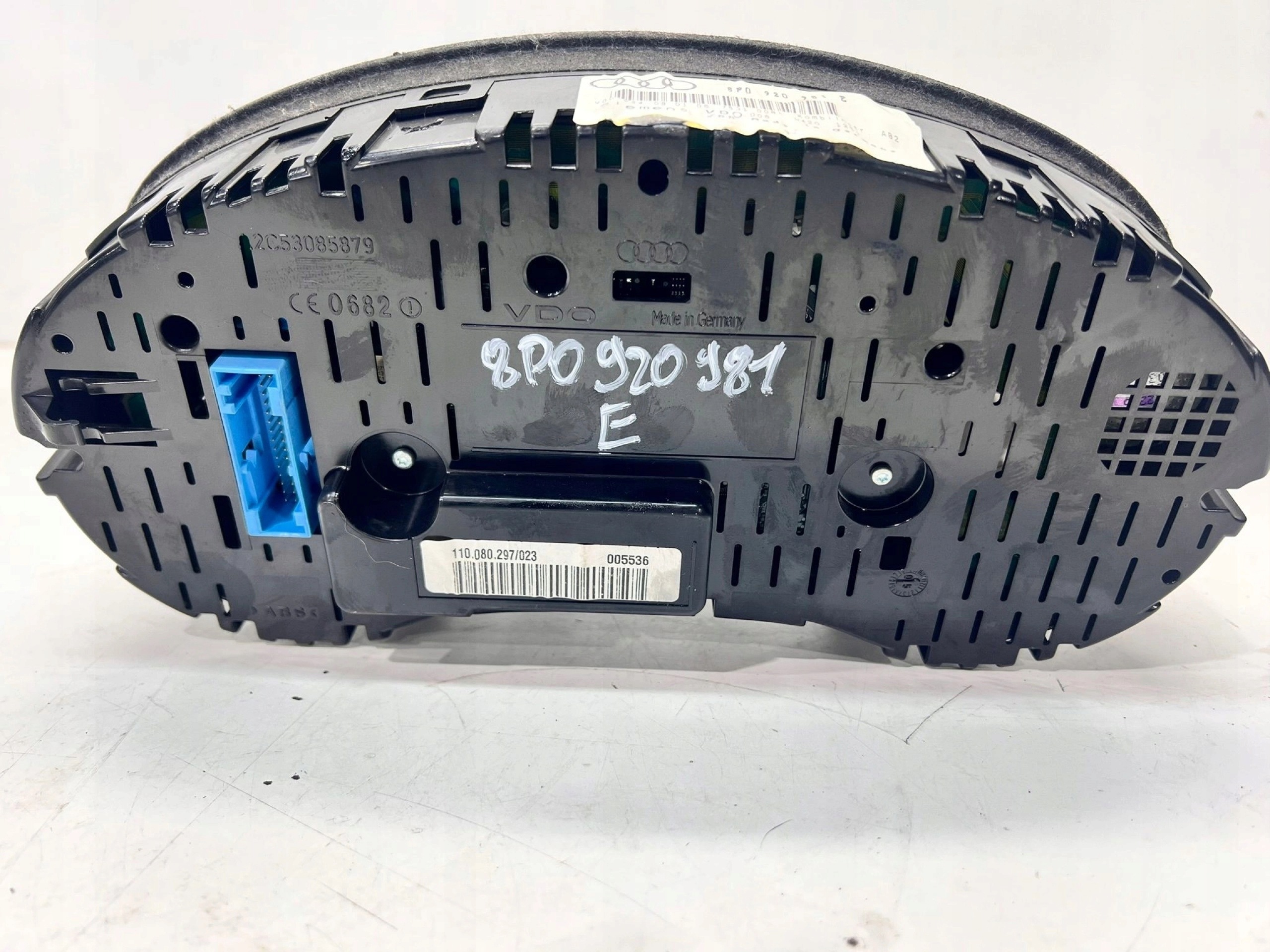 dials dials display AUDI A3 8P 2.0 TFSI 8P0920981E
