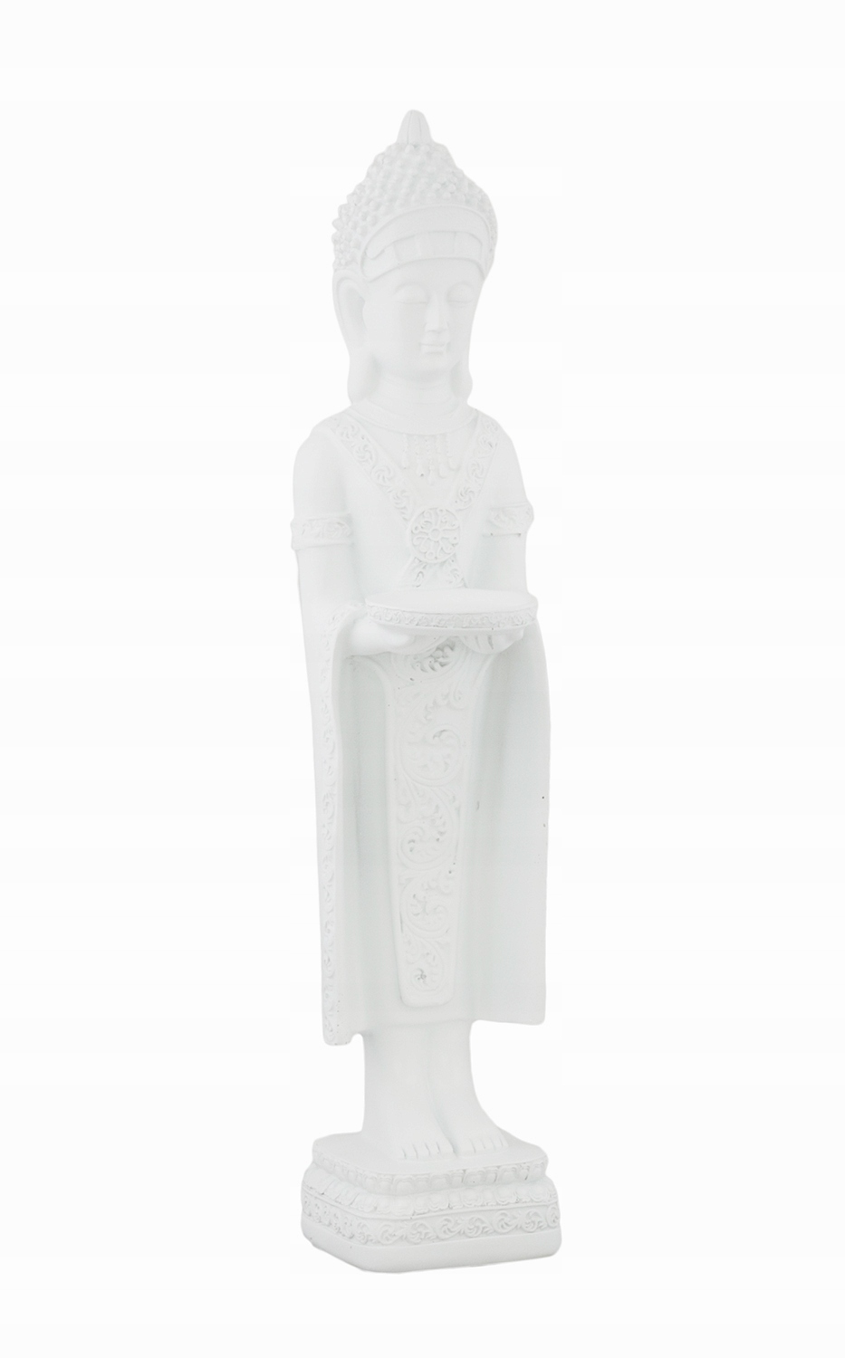 

Świecznik Budda tealight biały XL