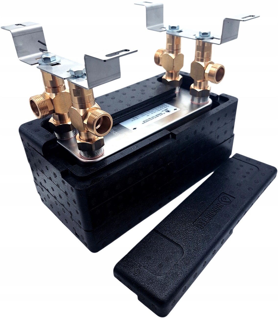 Wymiennik ciepła Nordic Tec Ba-32-50 50 płytowy 110kW Uchwyt Izolacja