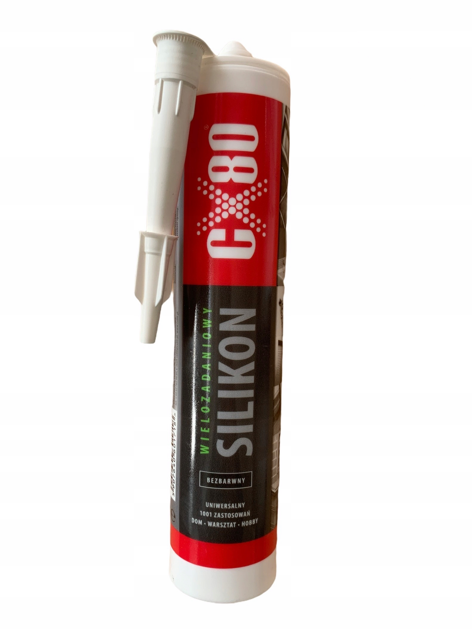 

Silikon CX80 Bezbarwny Wielozadaniowy Uniwersalny