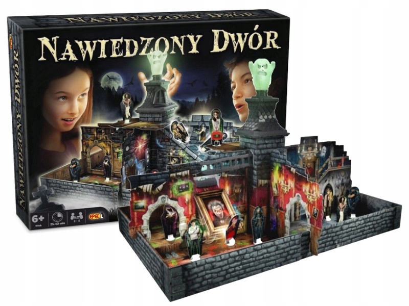 

Gra Rodzinna Nawiedzony Dwór duchy Halloween