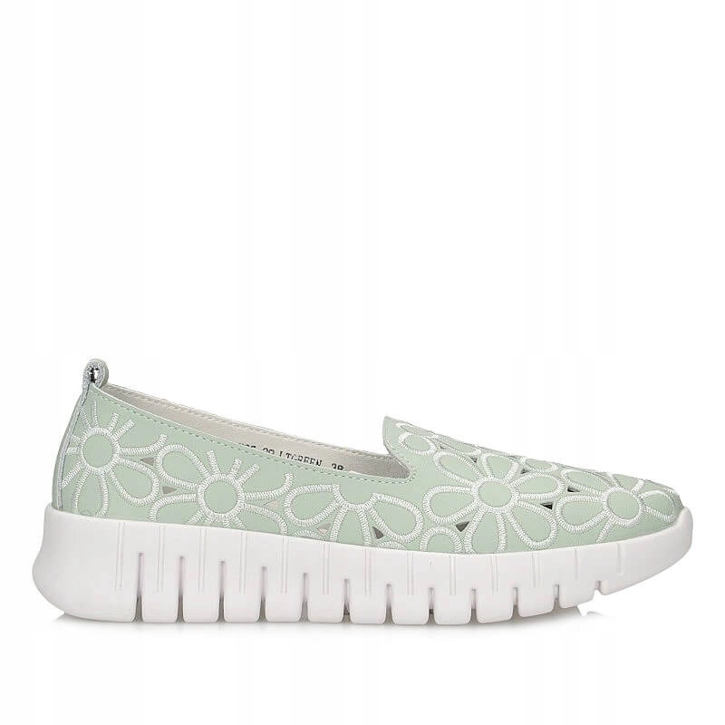 Pohodlné dámské nazouvací polobotky T.Sokolski Lyn W25-29 Ltgreen slip on