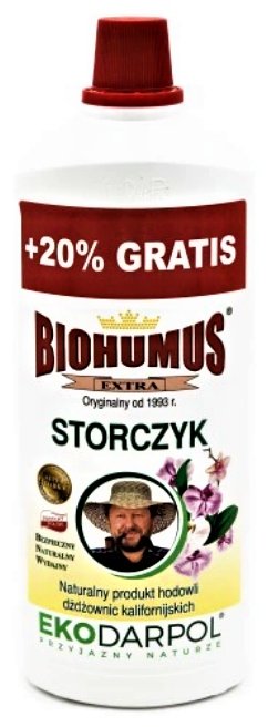

Biohumus Extra Nawóz Naturalny Do Storczyków 1,2L