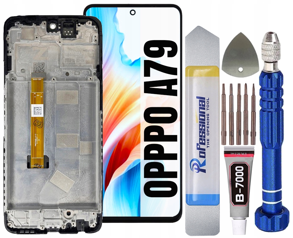 Displej Pro Oppo A79 LCD Obrazovka Rámeček