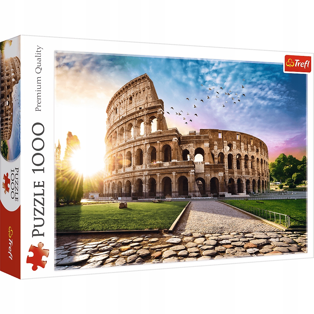 Puzzle 1000 Koloseum w promieniach słońca 10468 Marka Trefl