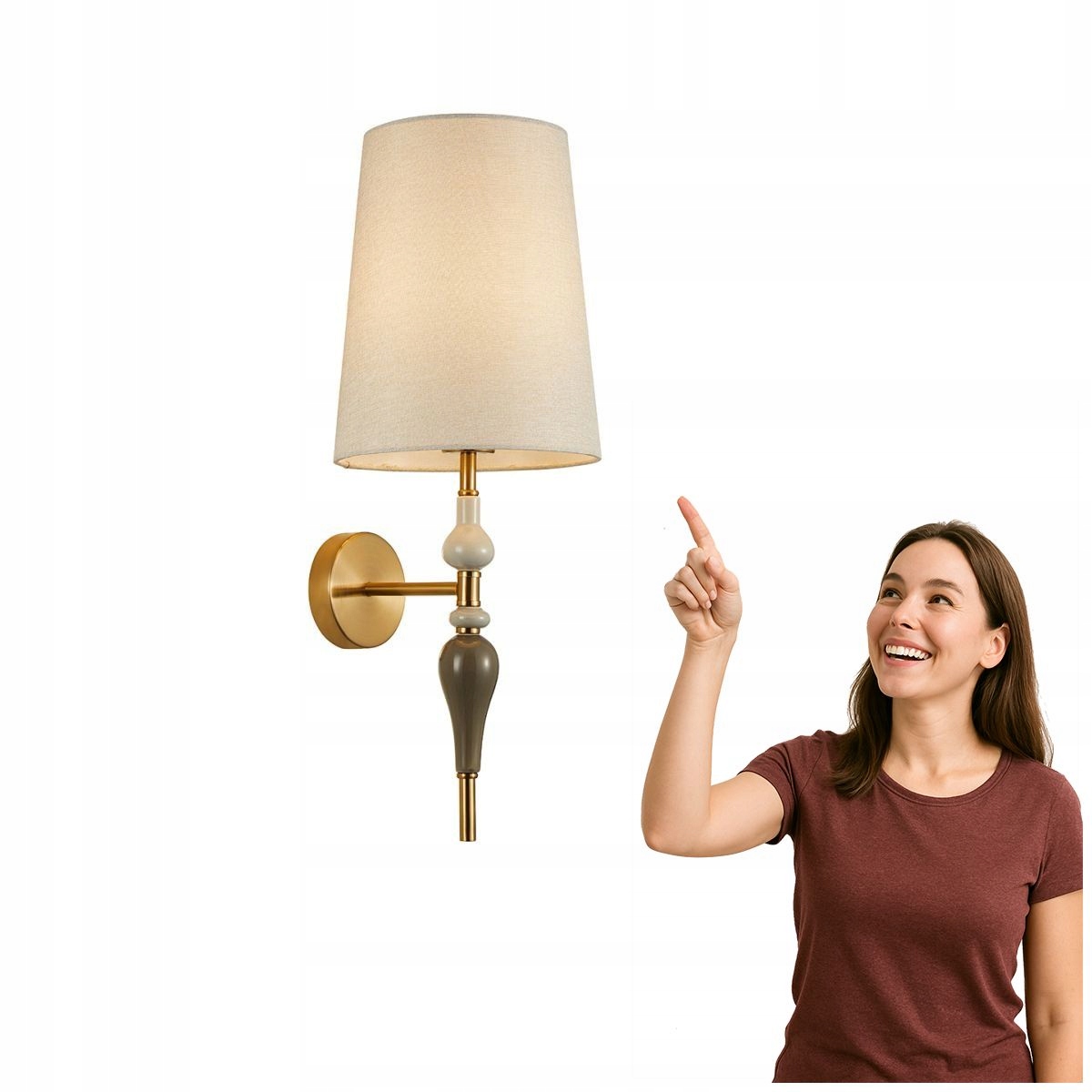 Nástenné svietidlo Moren WL-84678-AB Italux