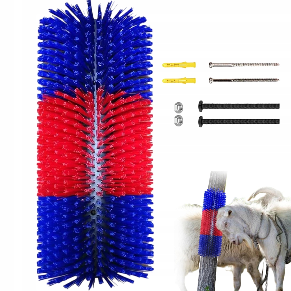 Czochradło Dla Krów Koni Świń Masaż Drapanie Futra 43.5*19.2CM