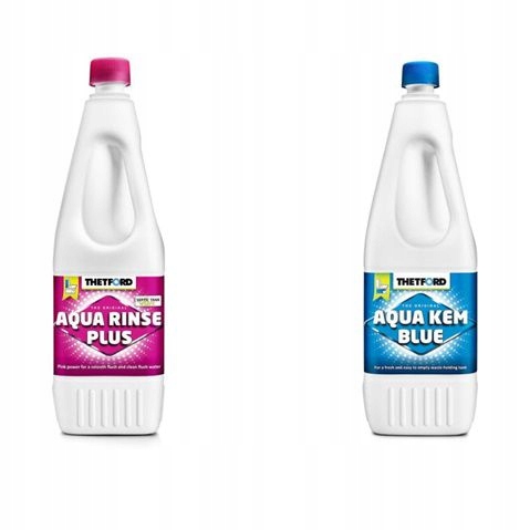 Zestaw do toalet Aque Kem Blue / Aqua Rinse Plus