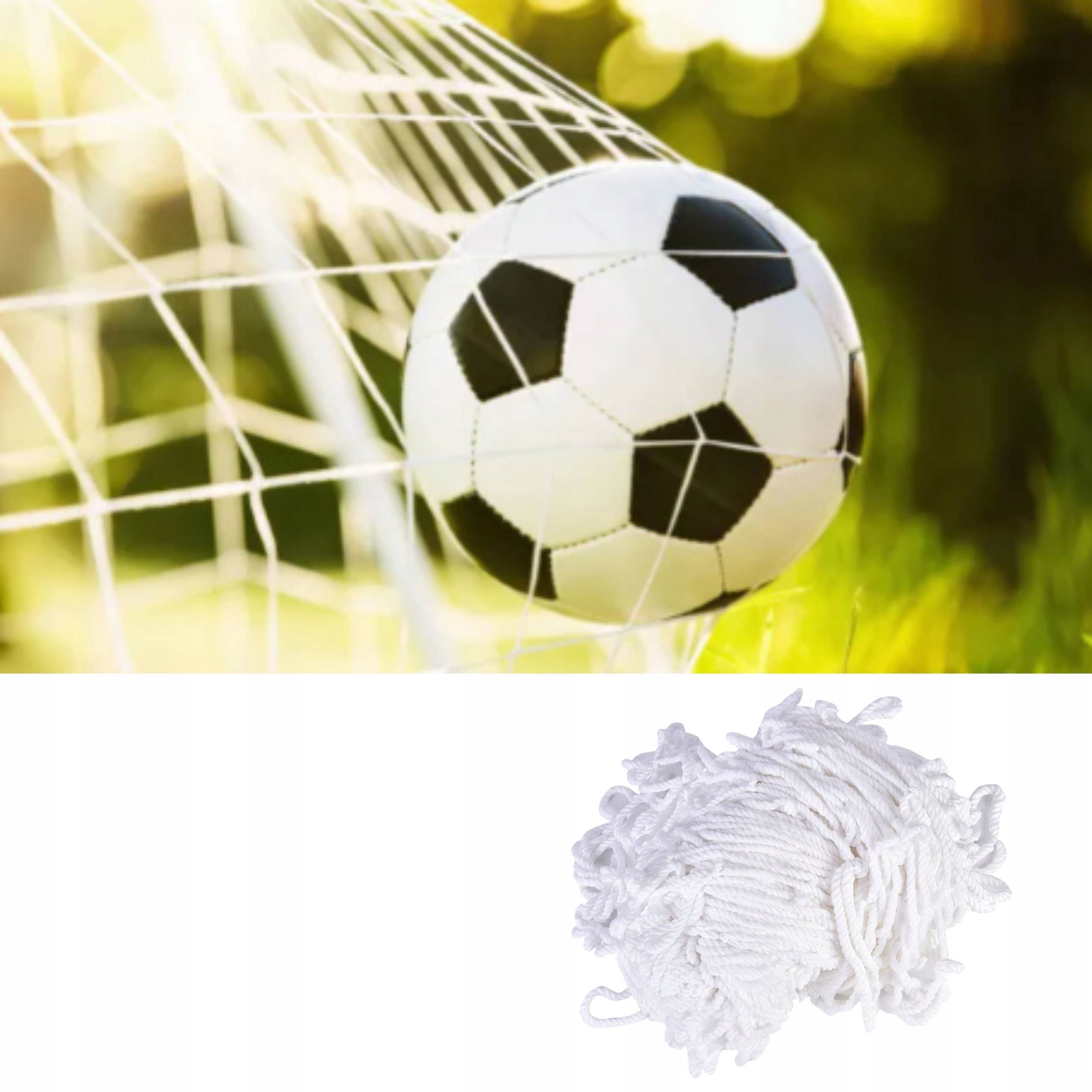 SIATKA NA BRAMKĘ SIATKA DO BRAMKI PIŁKARSKIEJ Model T50