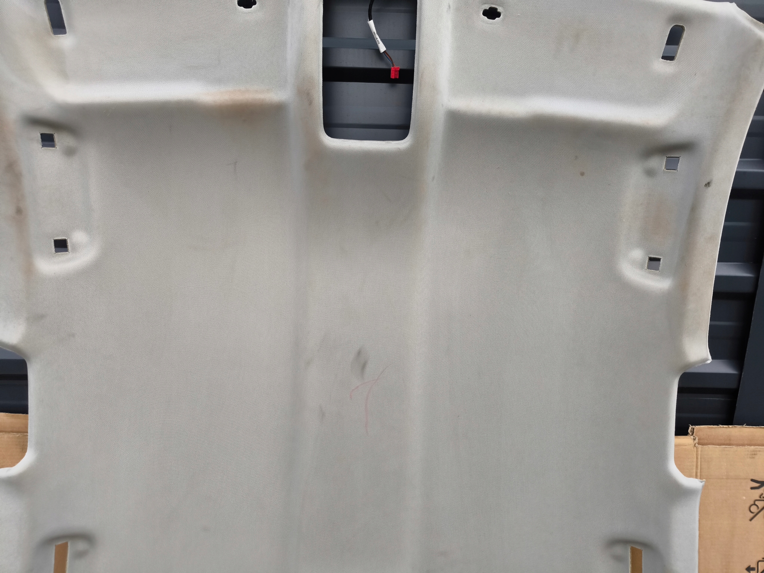 CIELO INTERNO AUDI Q3 8U 8U0867505A SQ9 MONDSILBER ORIGINALE *2* !!!
