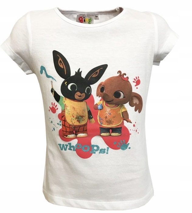 

Królik Bing Sule koszulka t-shirt Brokat 116 6 lat