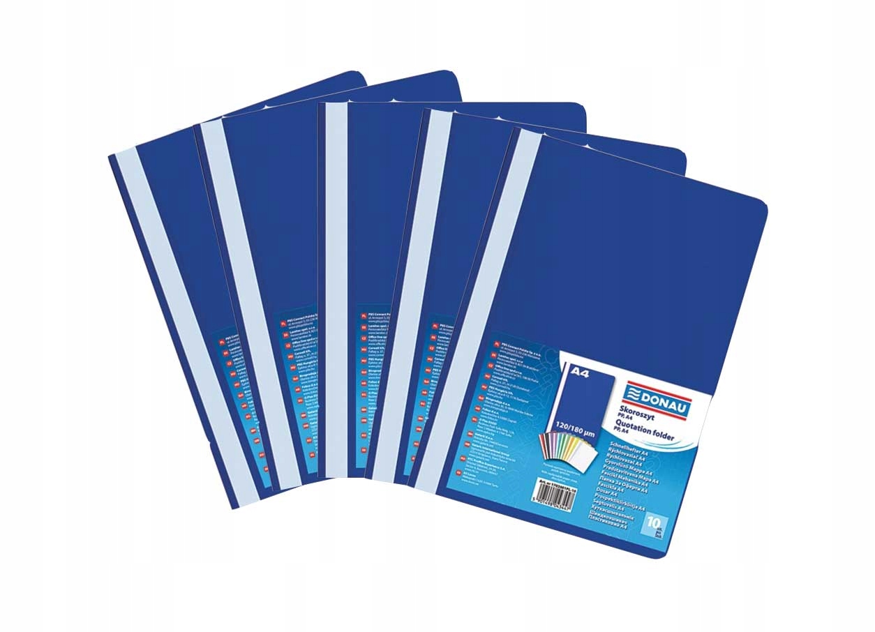 

Skoroszyt Zwykły A4 Miękki Niebieski 25 szt.