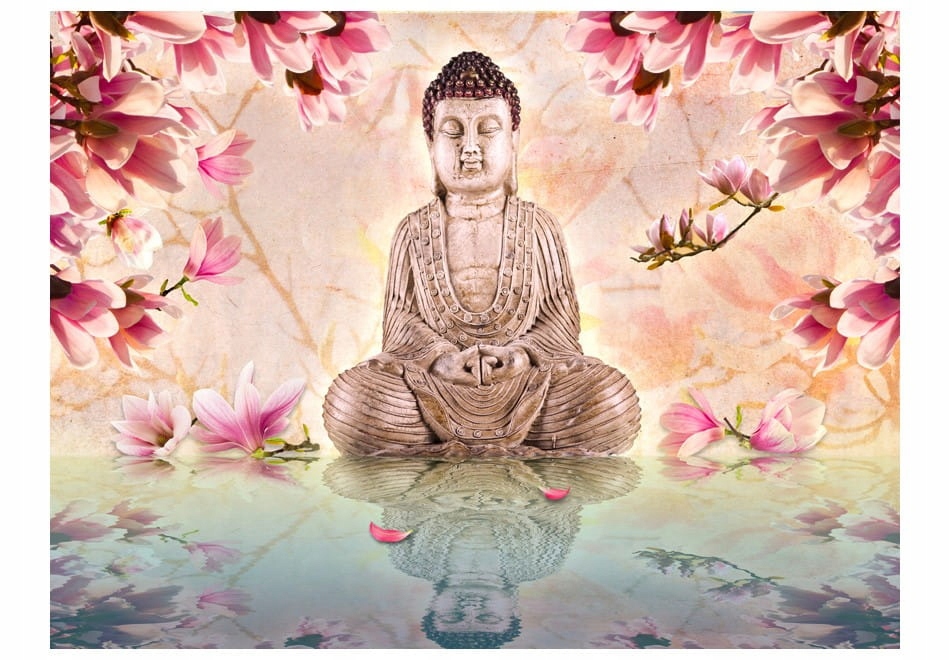 

Fototapeta - Budda i magnolia - 250X193