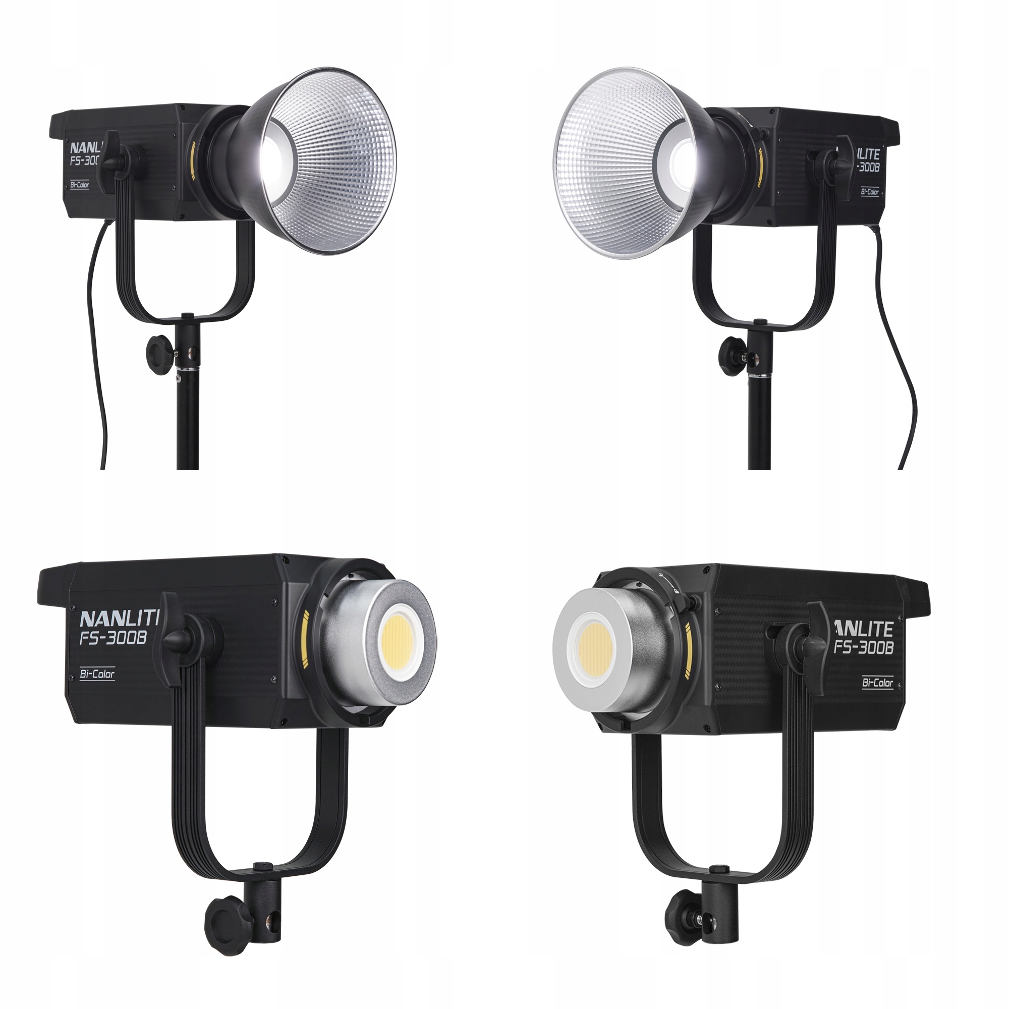 Lampa Nanlite FS-300B LED Bi-color Spot Light Model FS-300B