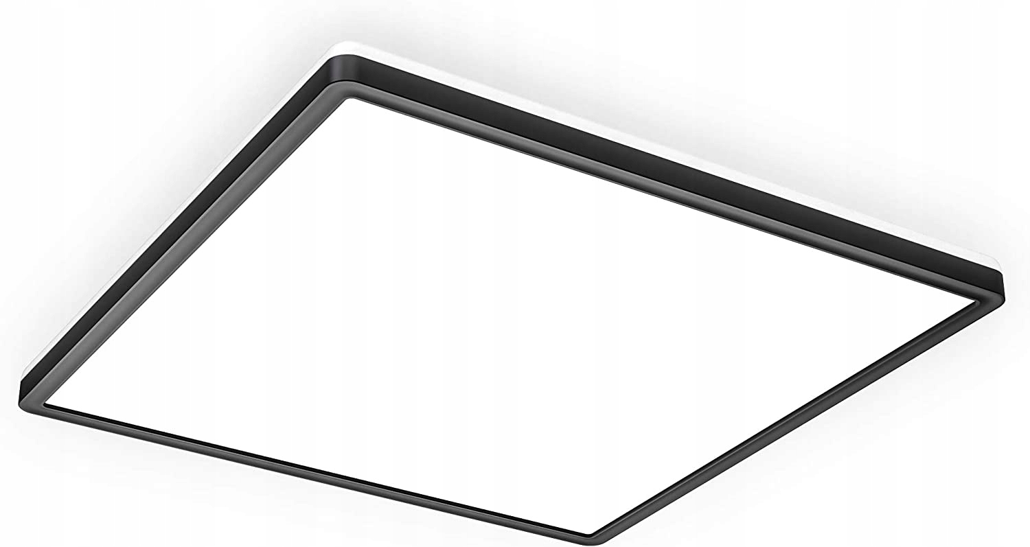 LAMPA SUFITOWA - PŁASKI PLAFON LED 22W - barwa NEUTRALNA - SALON - KUCHNIA