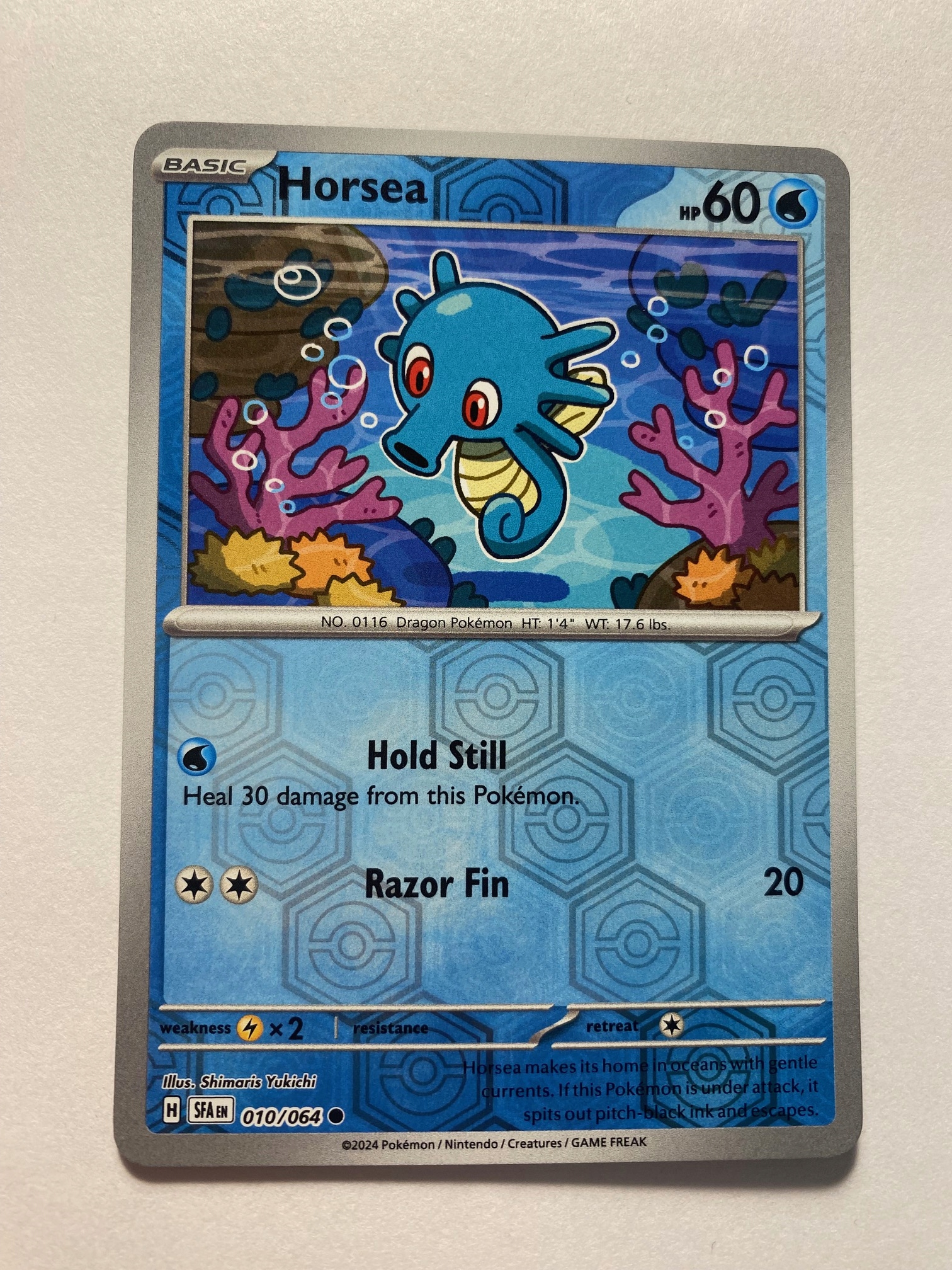 Shrouded Fable Reverse 010/064 Horsea