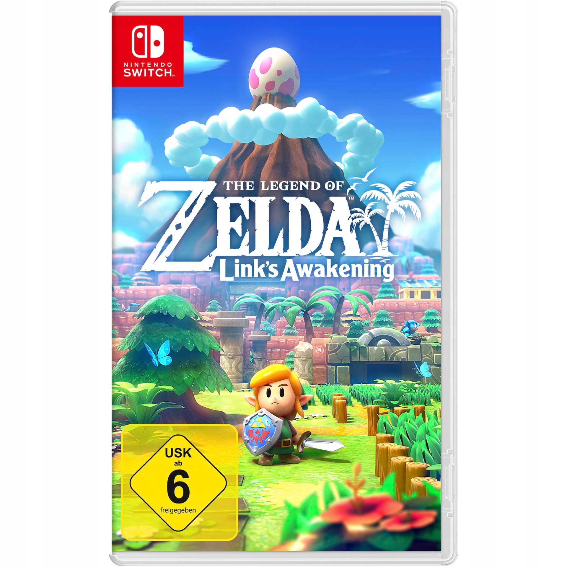 Nintendo Switch The Legend of Zelda: Link´s Awakening Okładka Niemiecka
