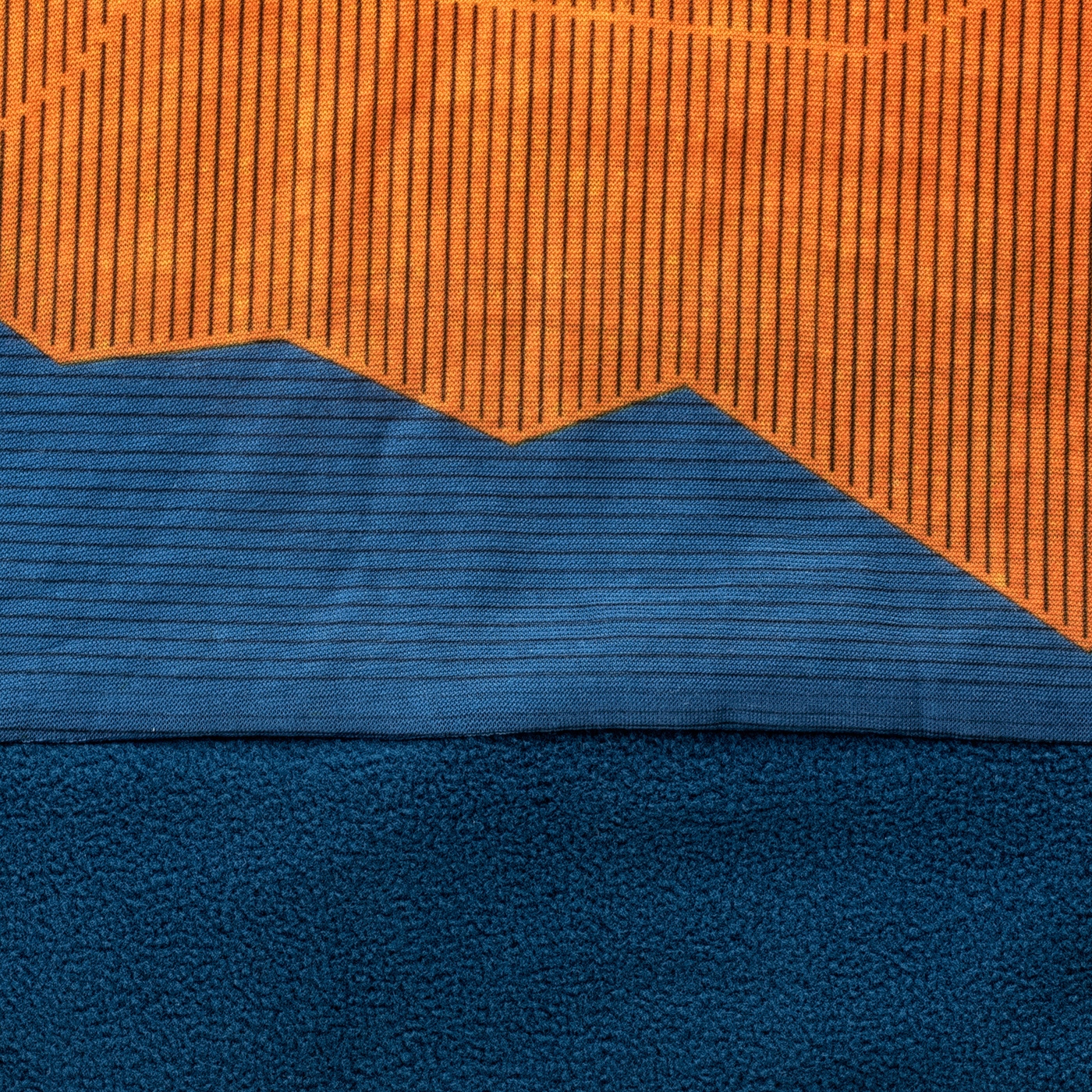 Komin z polarem Hi-Tec RINE Mountains chusta buff Kolor wielokolorowy