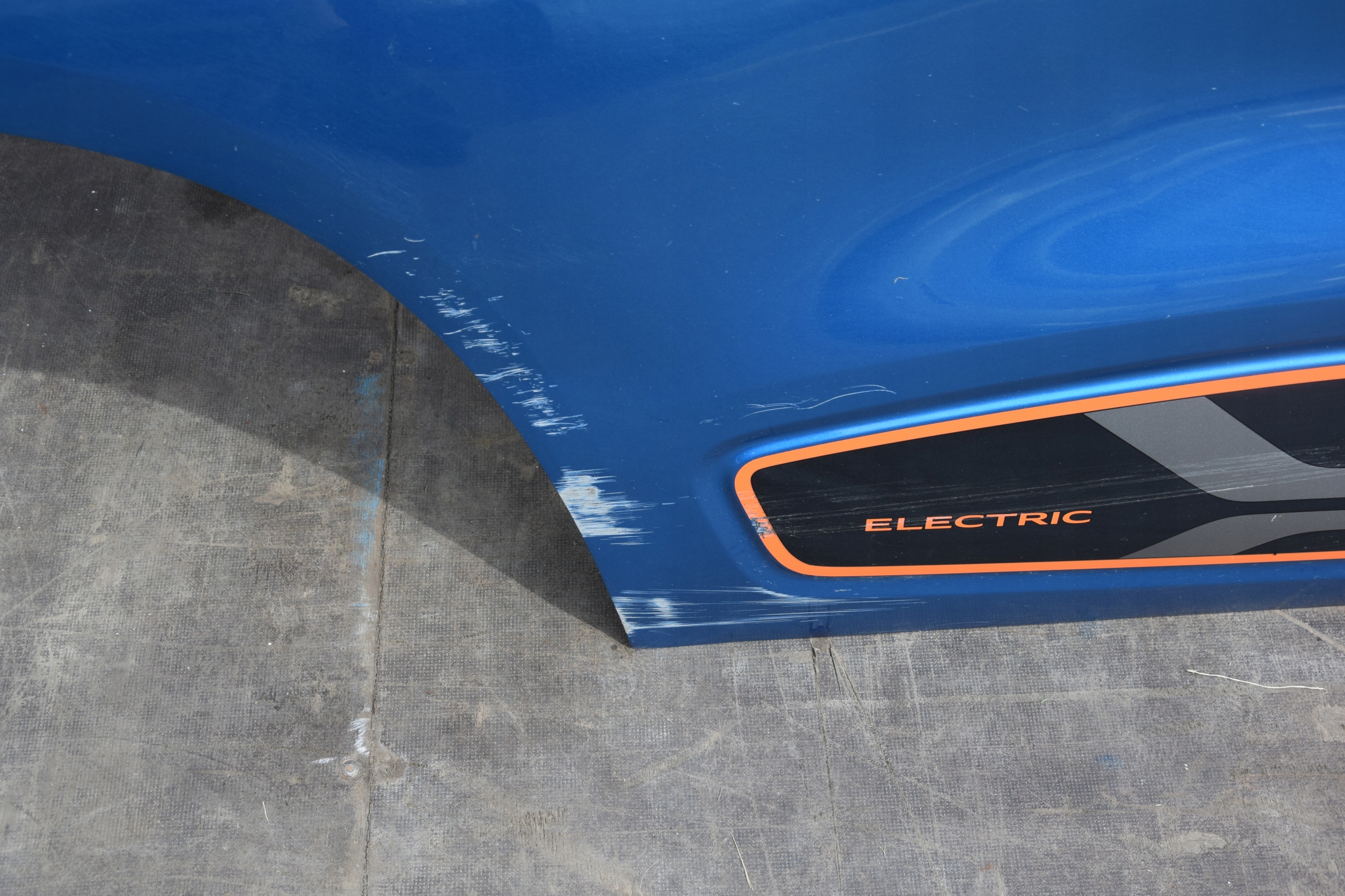 DACIA SPRING DRZWI PRAWY TYŁ Strona zabudowy tył - prawa