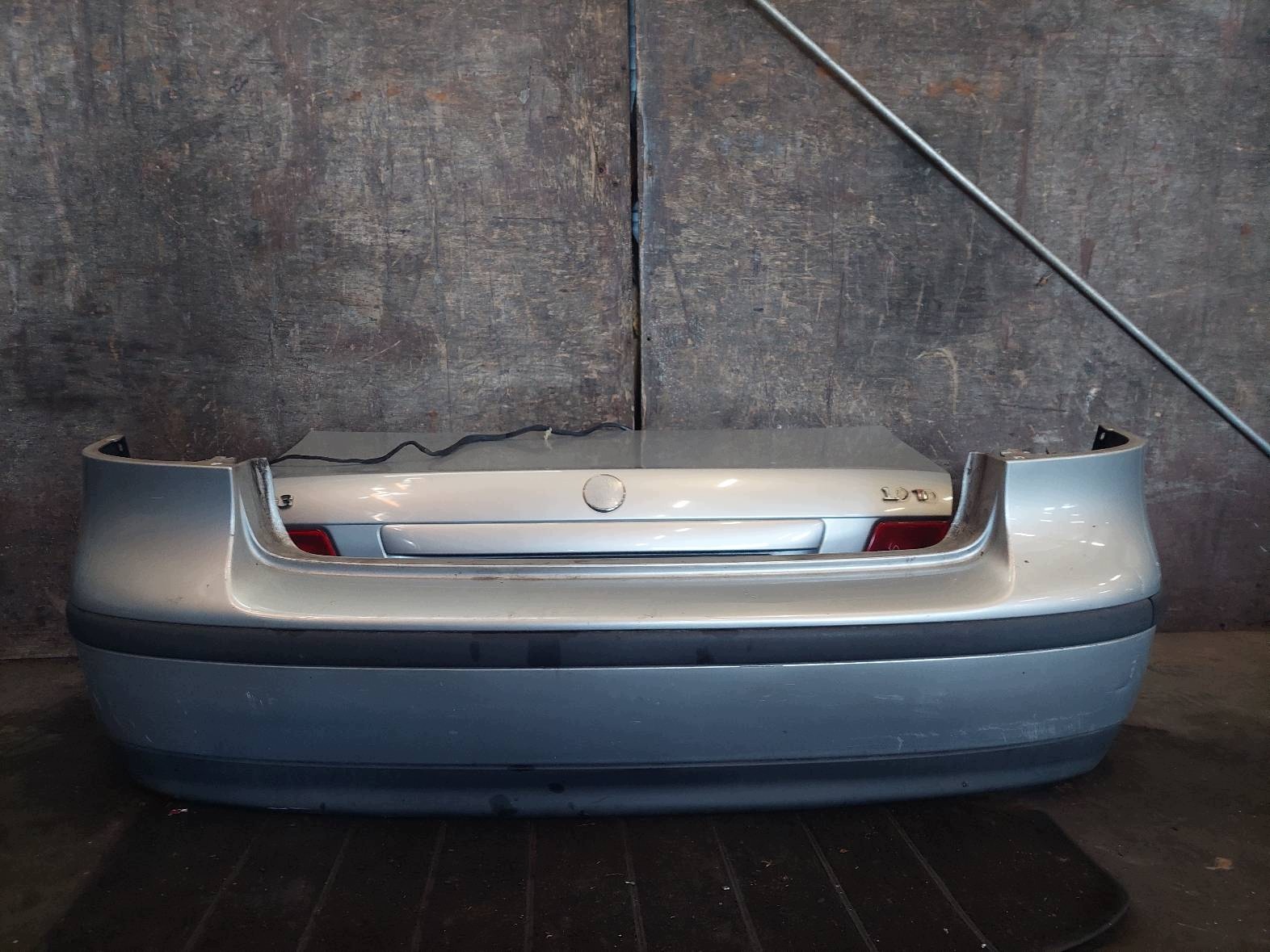 complete rear part SAAB 9-3 II 268 trunk door boot bumper rear part lights rear part