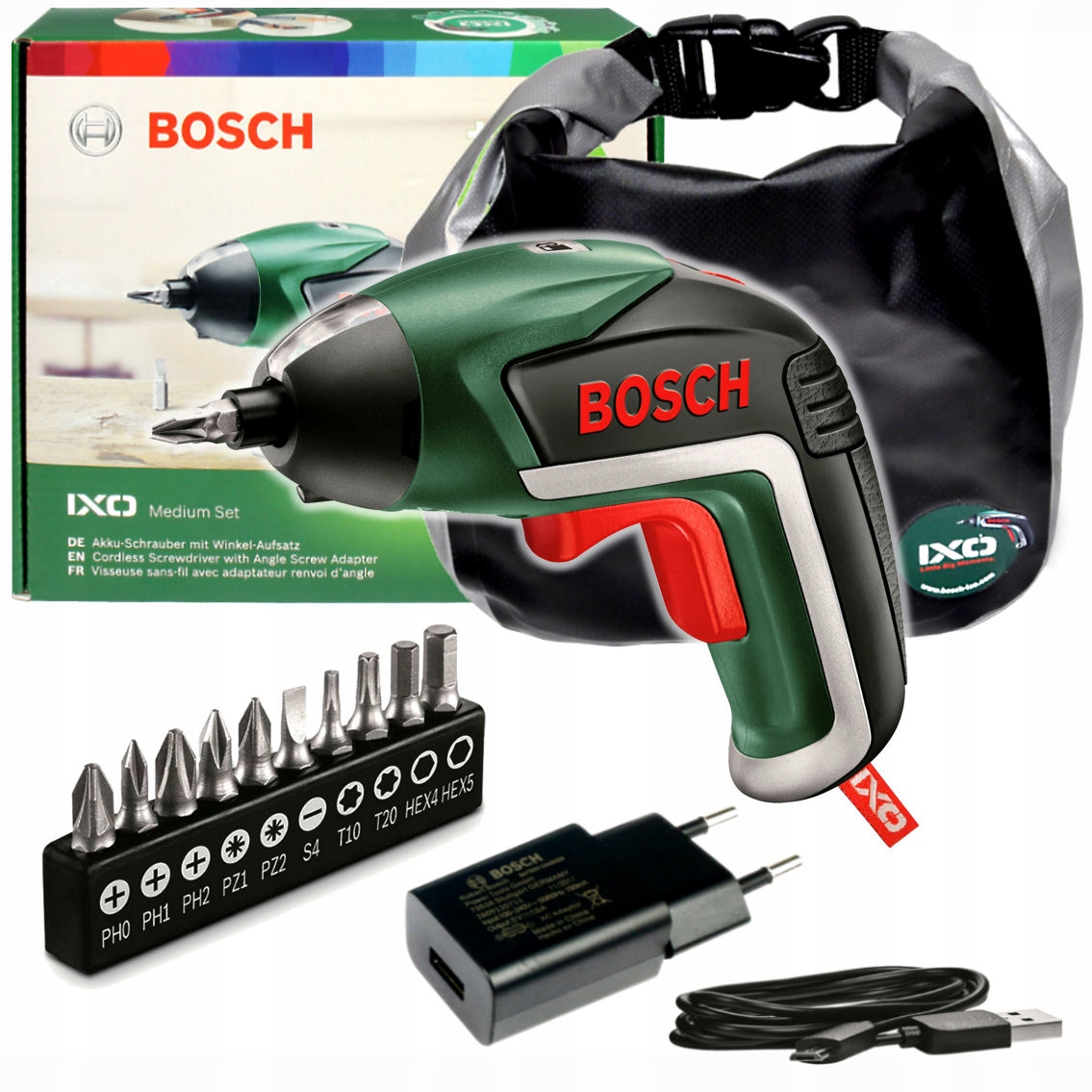

Wkrętarka Ixo 5 Bosch 10 Bitów