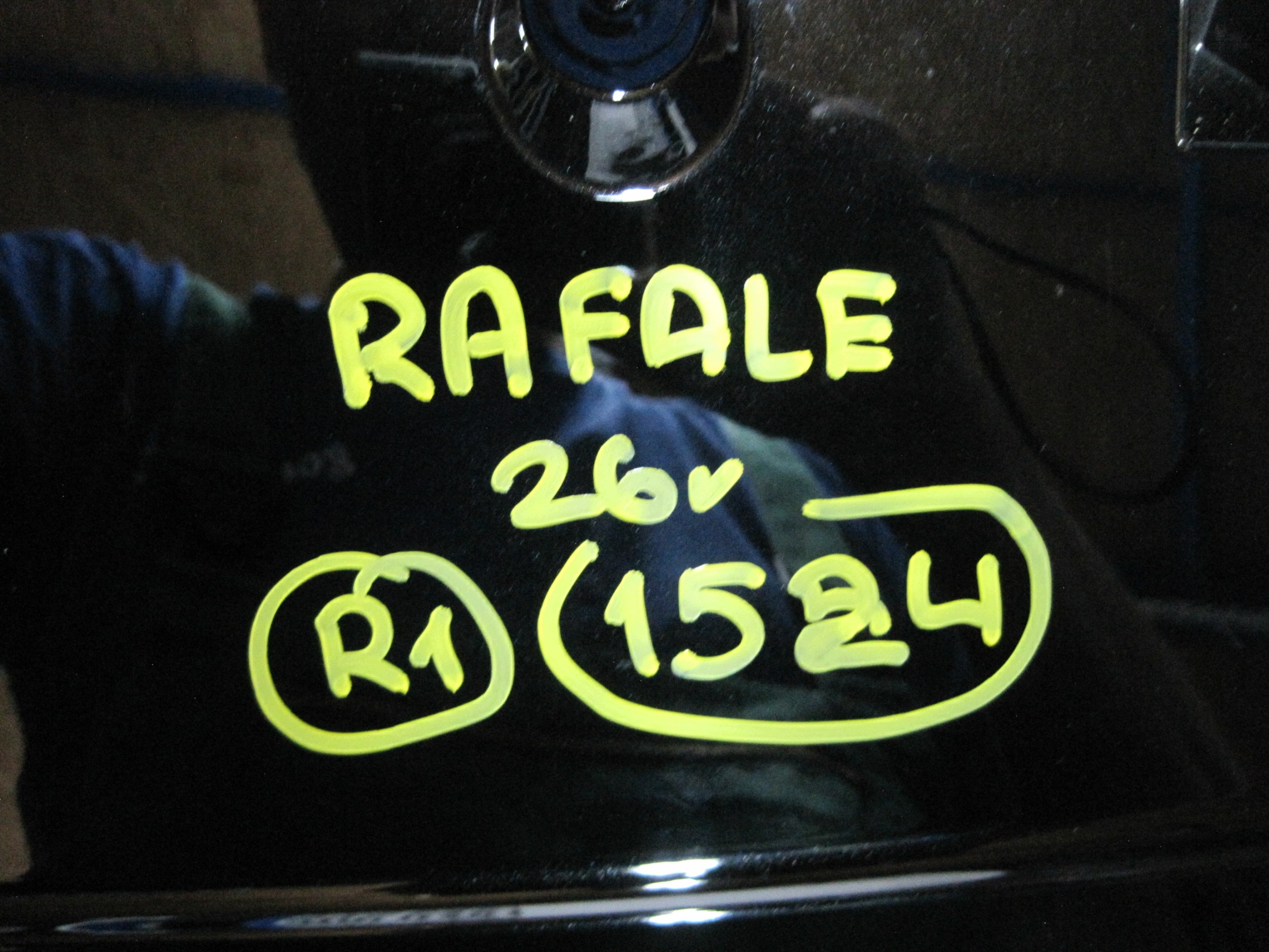heckspoiler der stoßstange hinten spoiler unterer RENAULT RAFALE