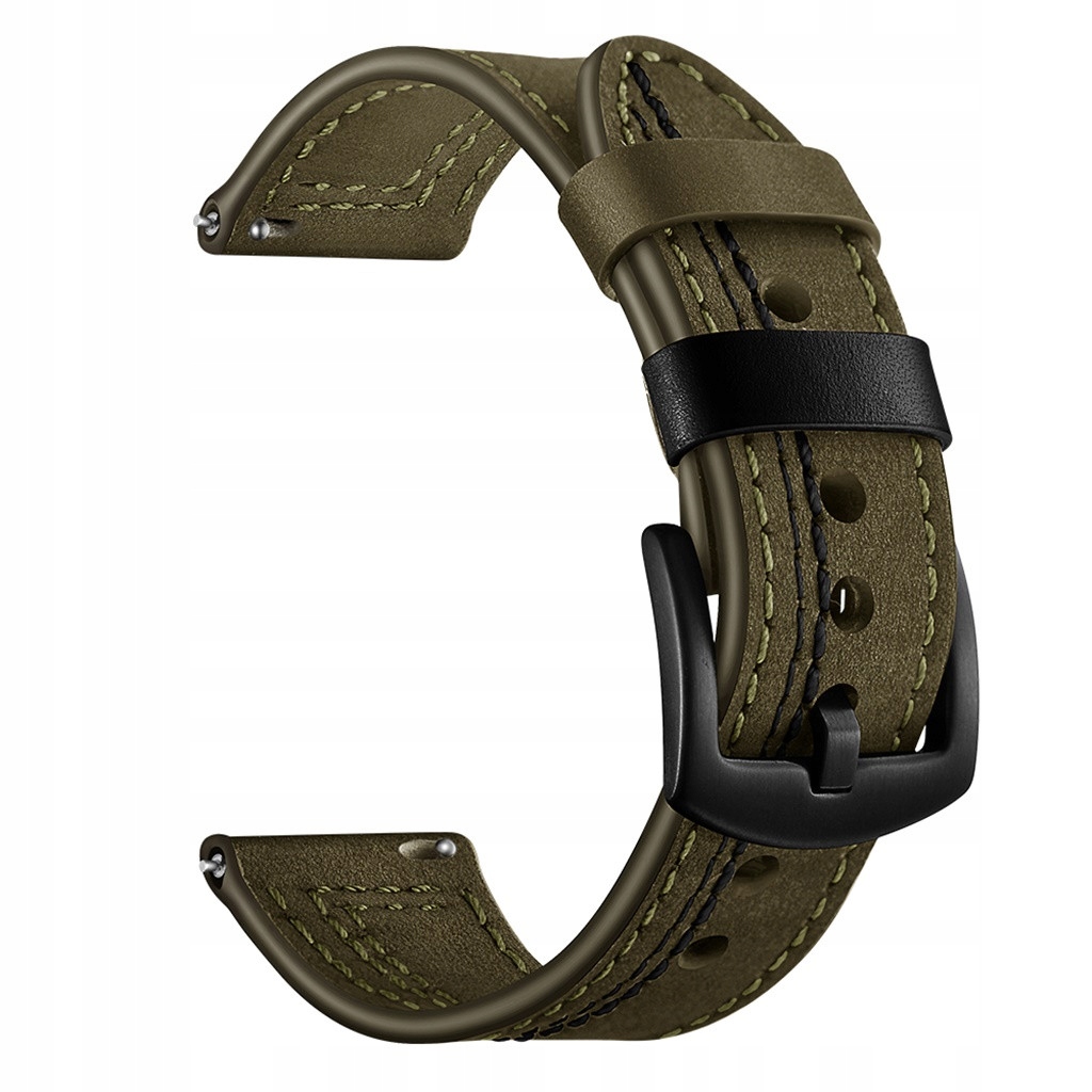 Pasek Skórzany Pu Jwx Do Smartwatch|zegarka 22MM