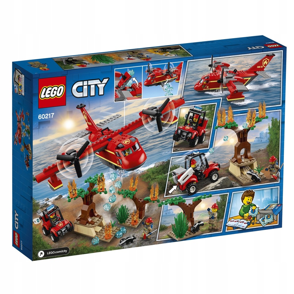 LEGO CITY 60217 SAMOLOT STRAŻACKI EAN (GTIN) 0673419303507