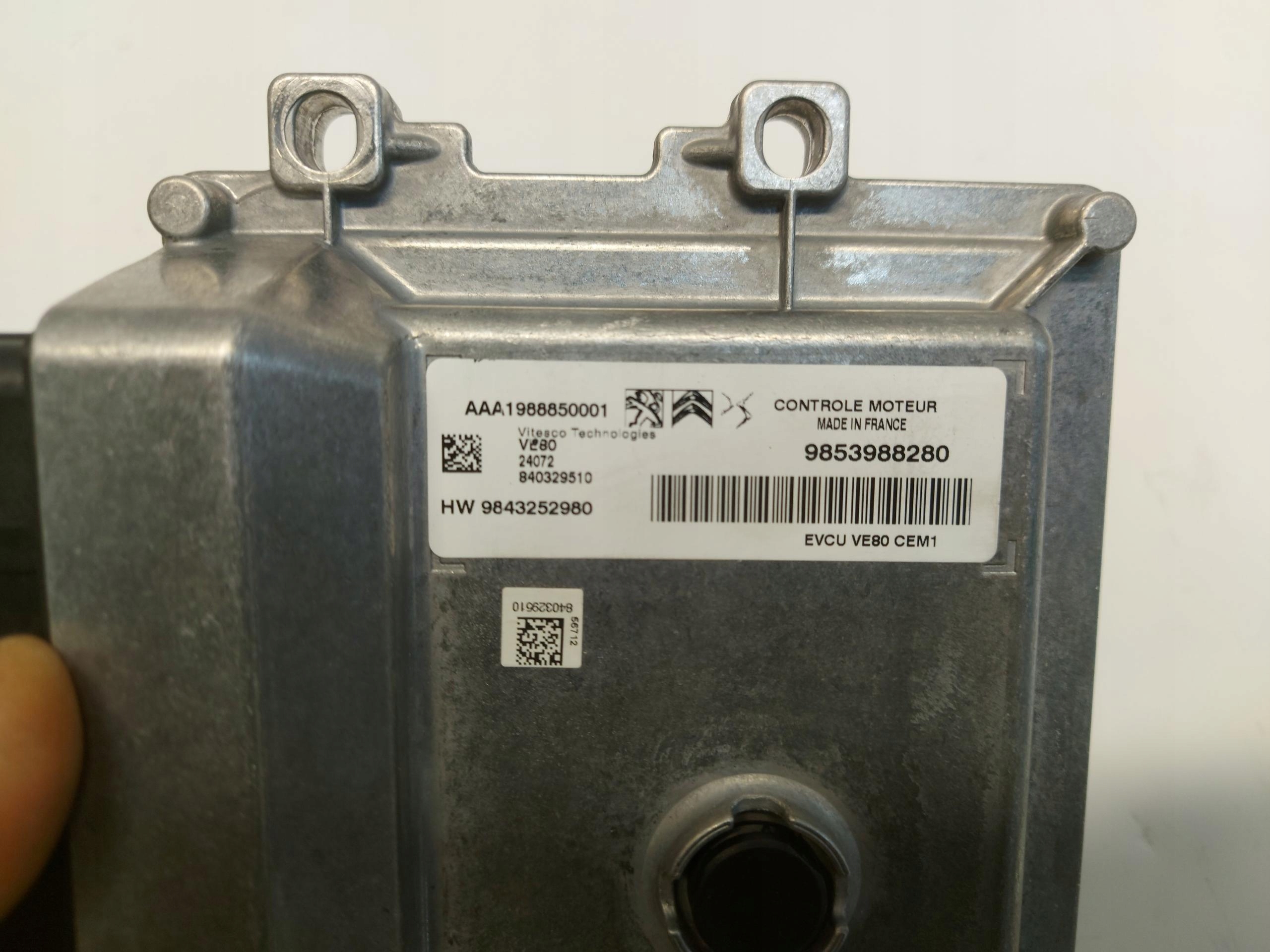 Opel Mokka-E II B Computer Bedienteil ECU 9853988280