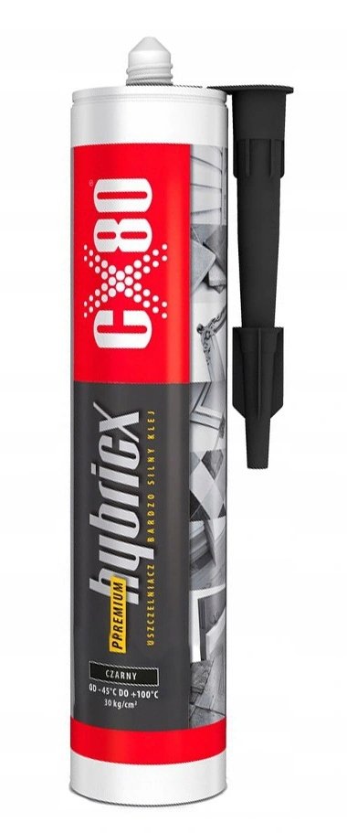 

CX80 Hybricx Premium Czarny 290ML. 350 Klej Ogólne