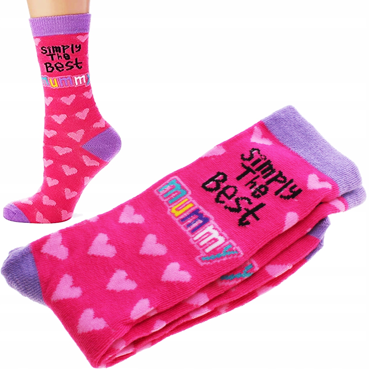 

Skarpetki Dla Mamy Uniwersalne Dzień Mamy