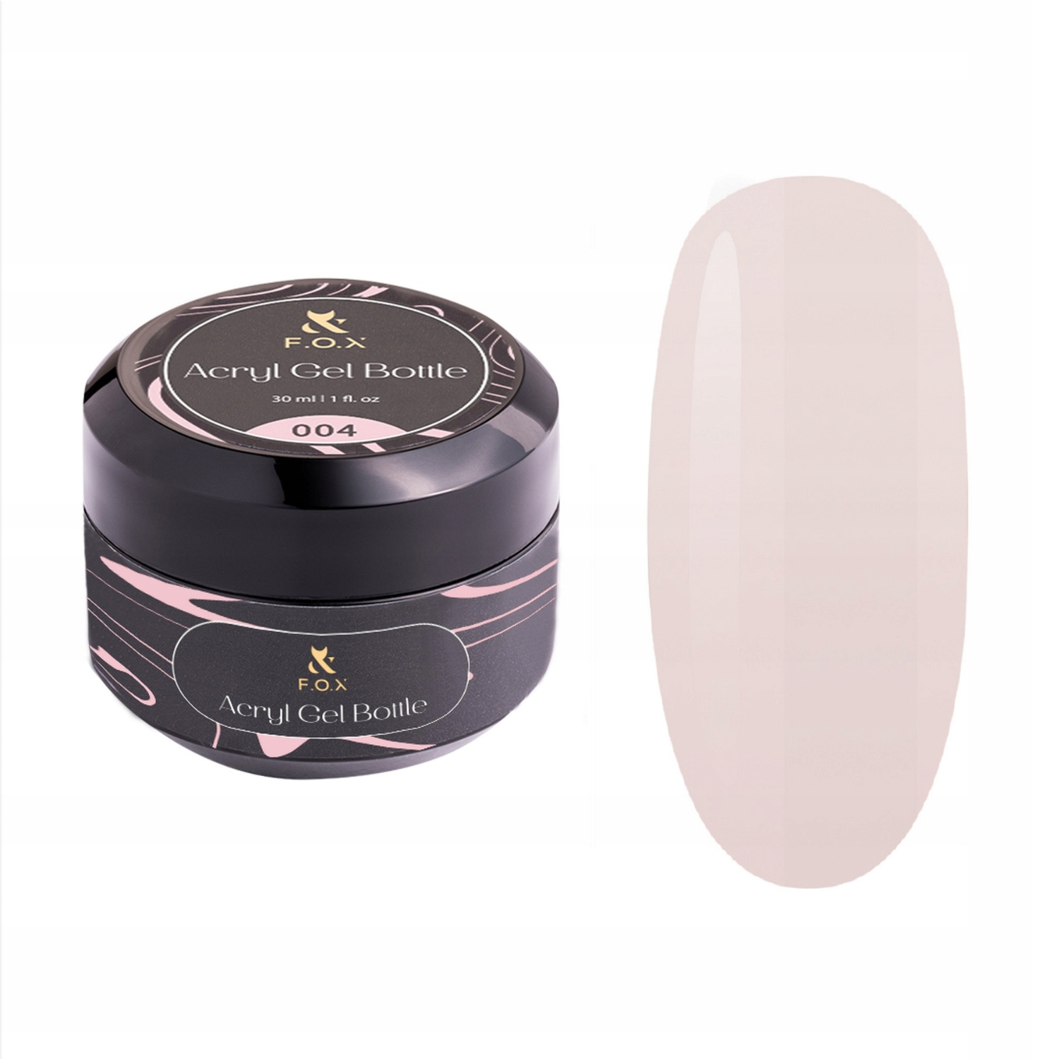 Fox Akrylový Gel v Lahvičce 004 béžový 30 ml