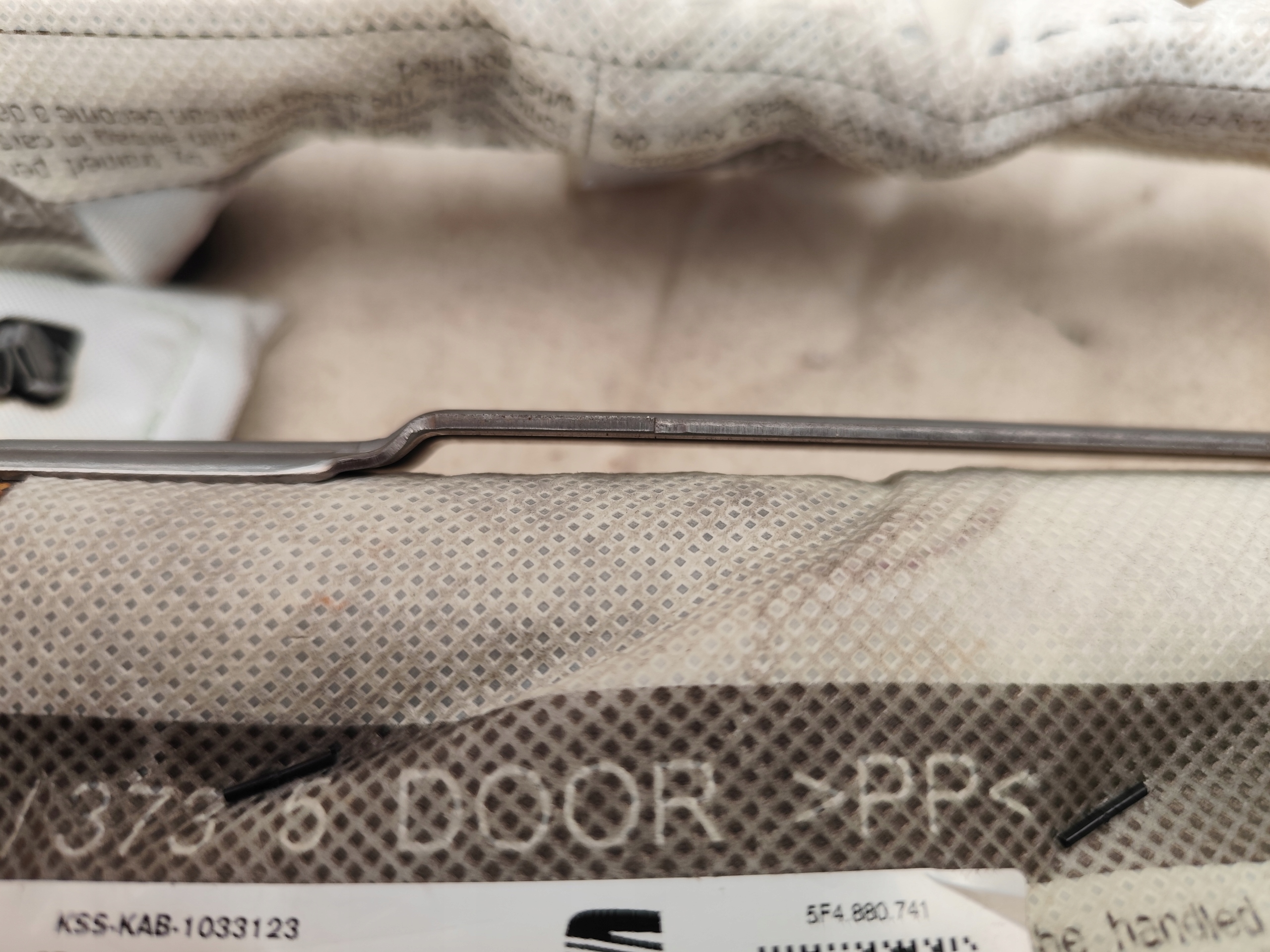 SEAT LEON III 5F HB Dachvorhang Airbag AIRBAG rechts