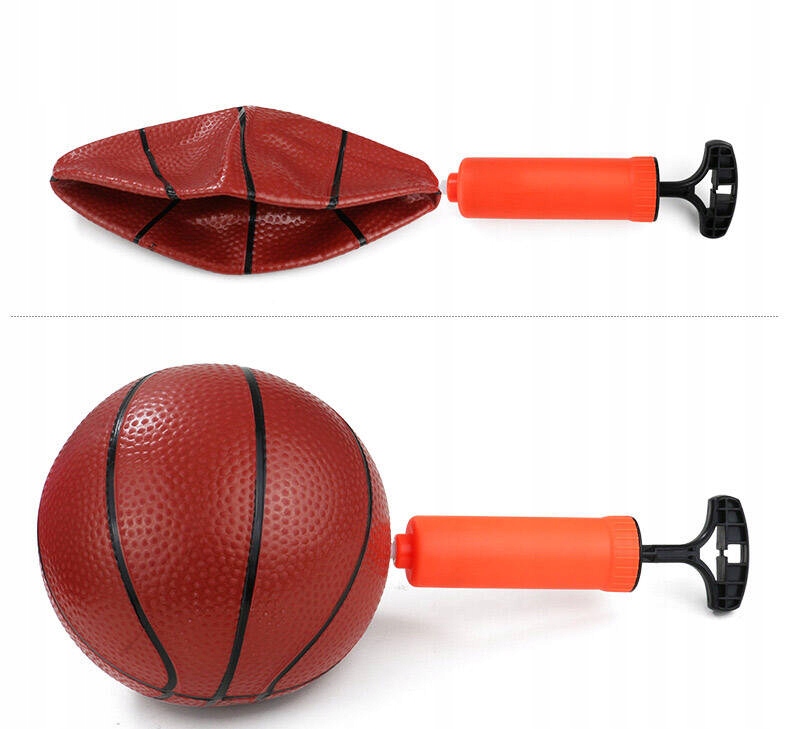 ZESTAW DO Kosza KOSZYKÓWKI DLA DZIECI KOSZYKÓWKA Tablica STOJAK z Piłka Wysokość produktu 160 cm