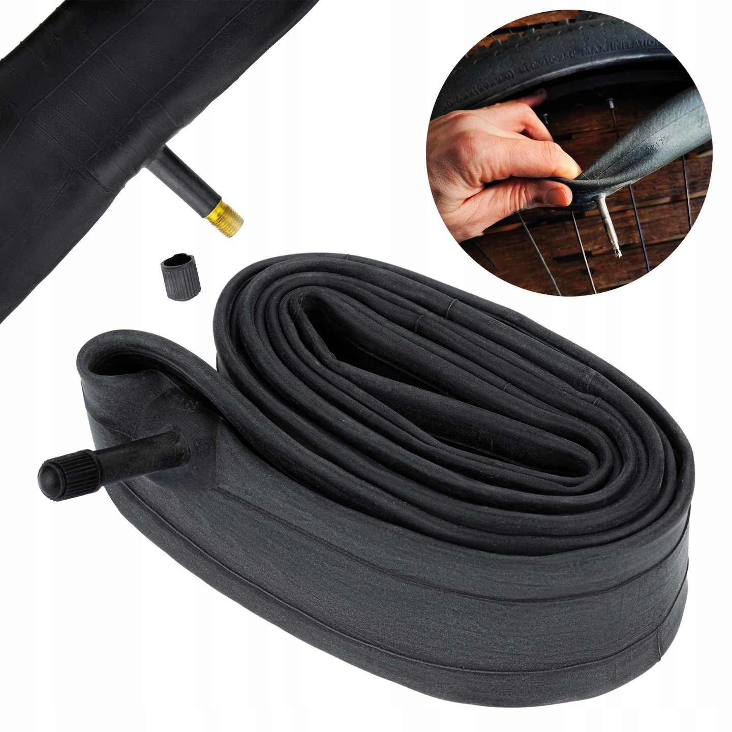 

Dętka rowerowa do roweru 24’’ 1.75 x 2.125