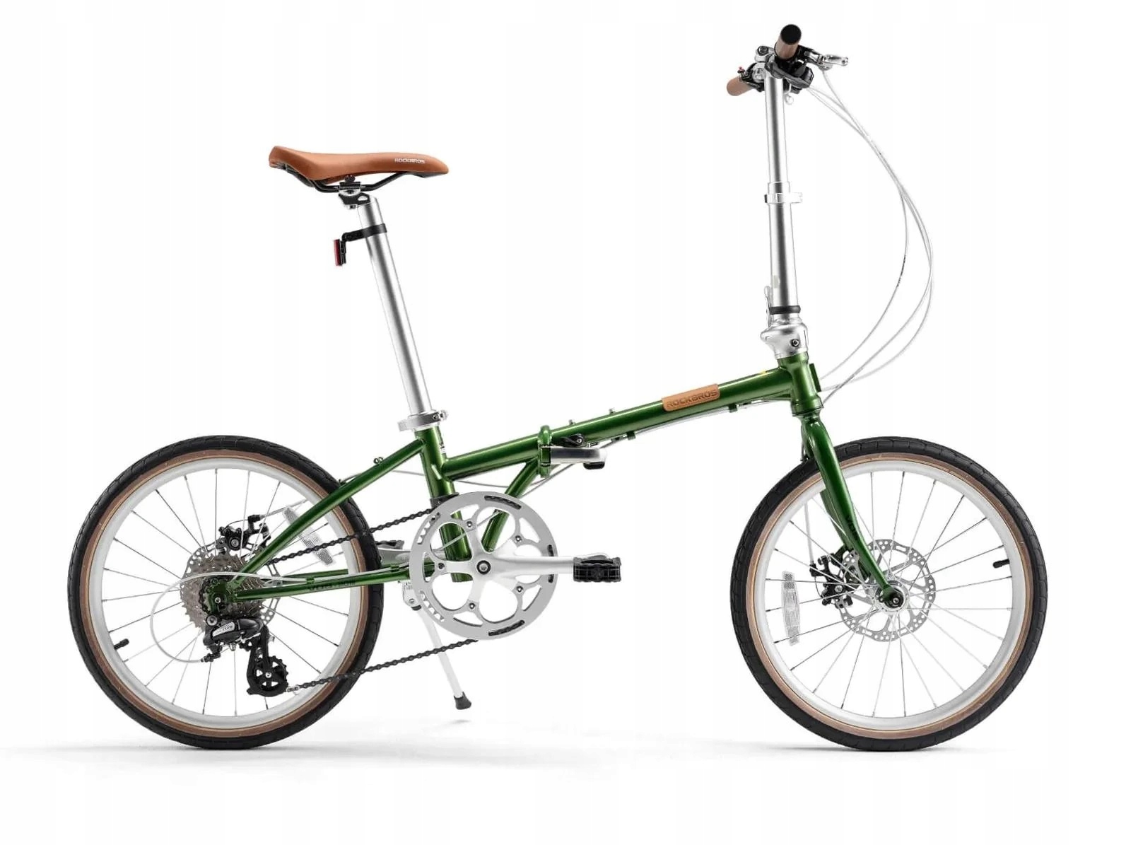 Rower składany Folding Bike 12kg 8speed Rockbros 70030004201 Vds Green