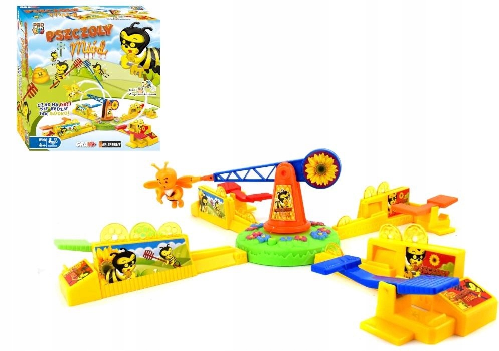 Gra Na Zręczność Dla Dzieci 6 Lat Gra Ruchowa Gra Pszczoły i miód Porządna
