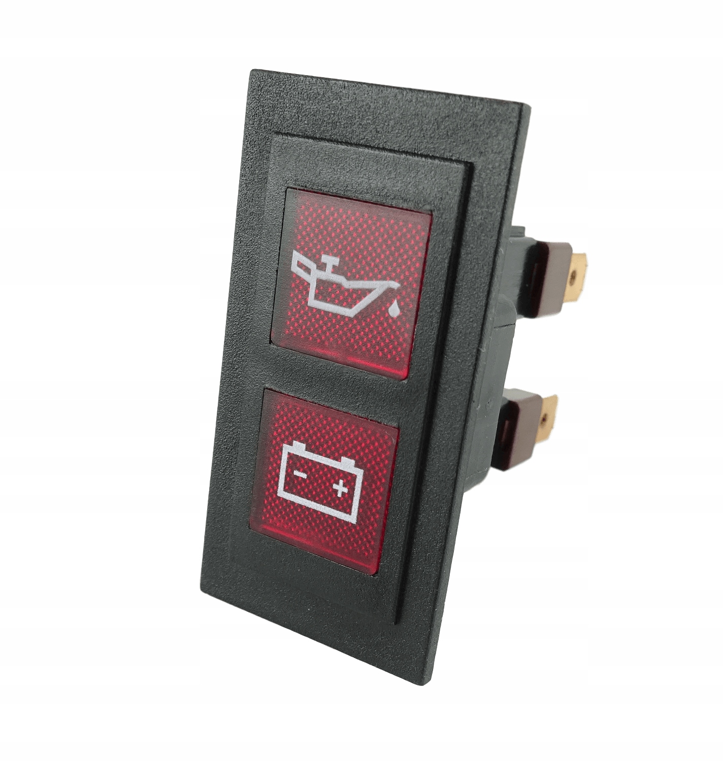 Kontrolka ładowania i ciśnienia oleju, z żarówkami